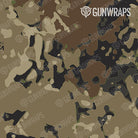 AR 15 Mag Well Veil Summit Camo Gun Skin Pattern