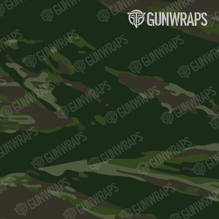 Universal Sheet Vietnam Tiger Stripe Army Dark Green Gun Skin Pattern