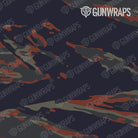 Universal Sheet Vietnam Tiger Stripe Blue Copper Gun Skin Pattern