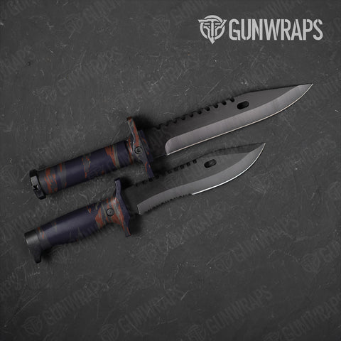 Copper Knife Gear Skin Vinyl Wraps