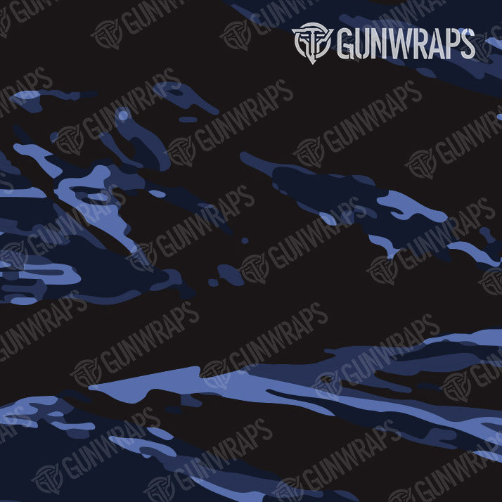 AK 47 Vietnam Tiger Stripe Blue Midnight Gun Skin Pattern