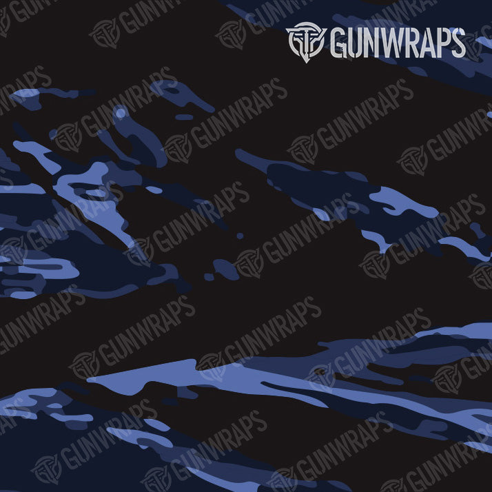 Universal Sheet Vietnam Tiger Stripe Blue Midnight Gun Skin Pattern