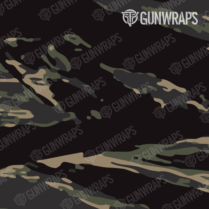 AR 15 Vietnam Tiger Stripe Militant Charcoal Gun Skin Pattern