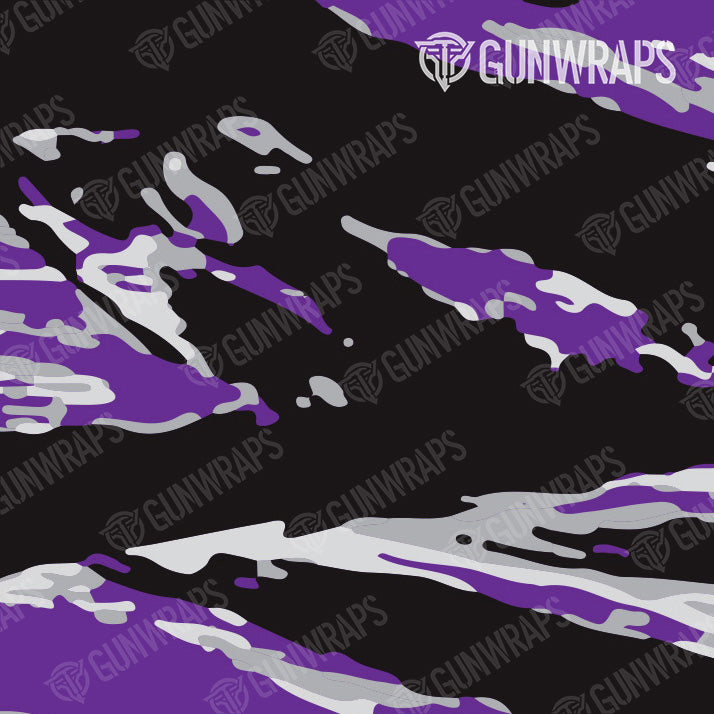 Pistol & Revolver Vietnam Tiger Stripe Purple Tiger Gun Skin Pattern