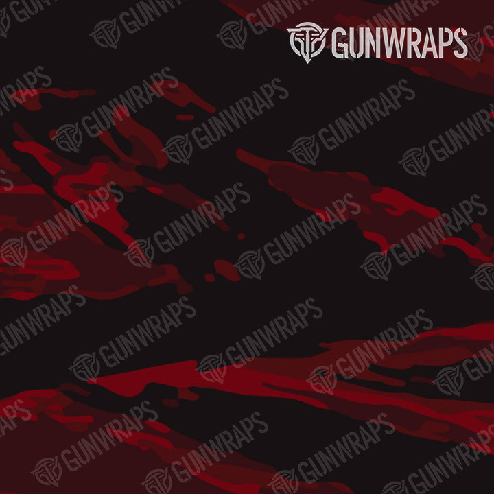 Universal Sheet Vietnam Tiger Stripe Vampire Red Gun Skin Pattern