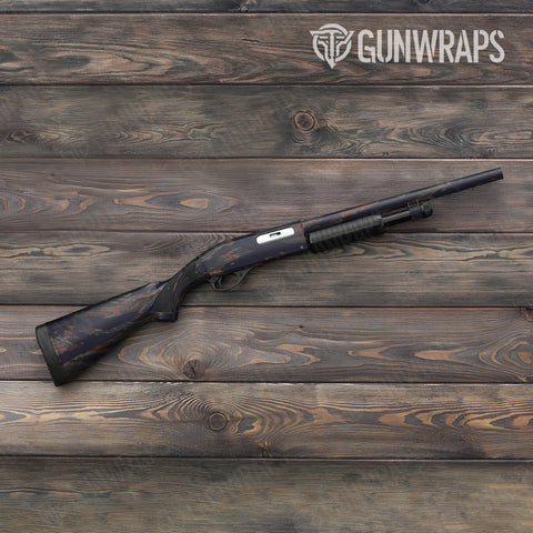 Copper Shotgun Gun Skin Vinyl Wraps