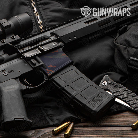 Copper AR-15 Well Gun Skin Vinyl Wraps