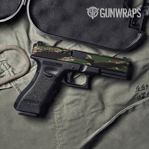 Brown Pistol Slide Gun Skin Vinyl Wraps