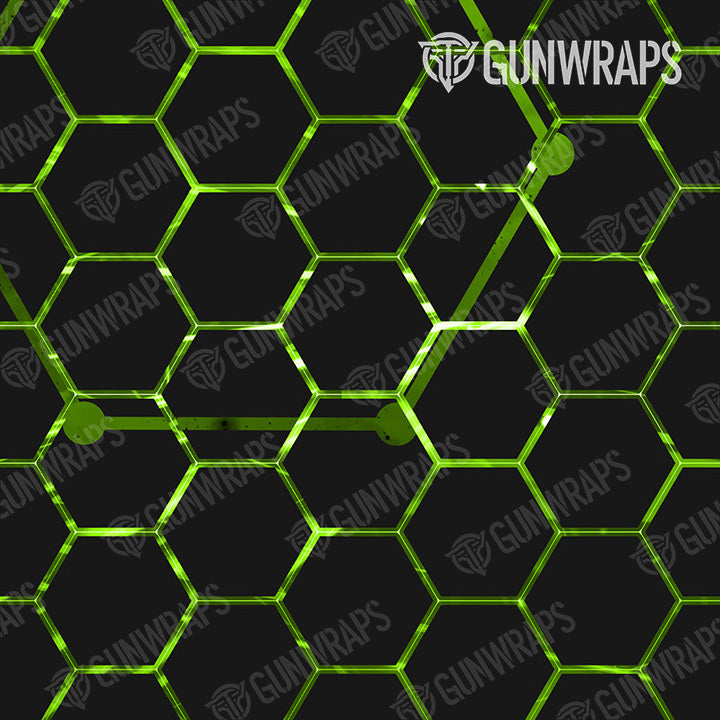 Thermacell Vivid Hex Green Gear Skin Pattern