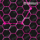 AR 15 Mag Well Vivid Hex Magenta Gun Skin Pattern