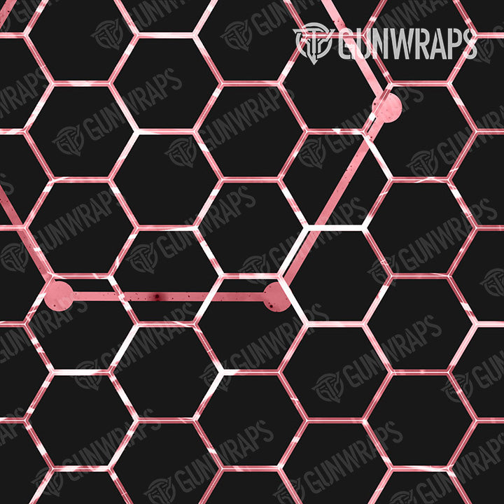 Universal Sheet Vivid Hex Pink Gun Skin Pattern