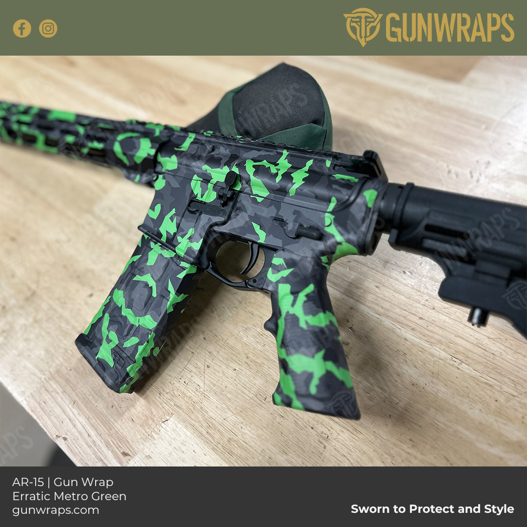 ar 15 in green camo