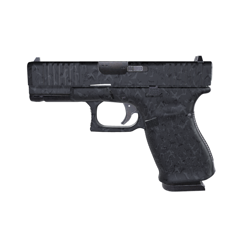 Pistol & Revolver Battle Storm Elite Black Camo Gun Skin
