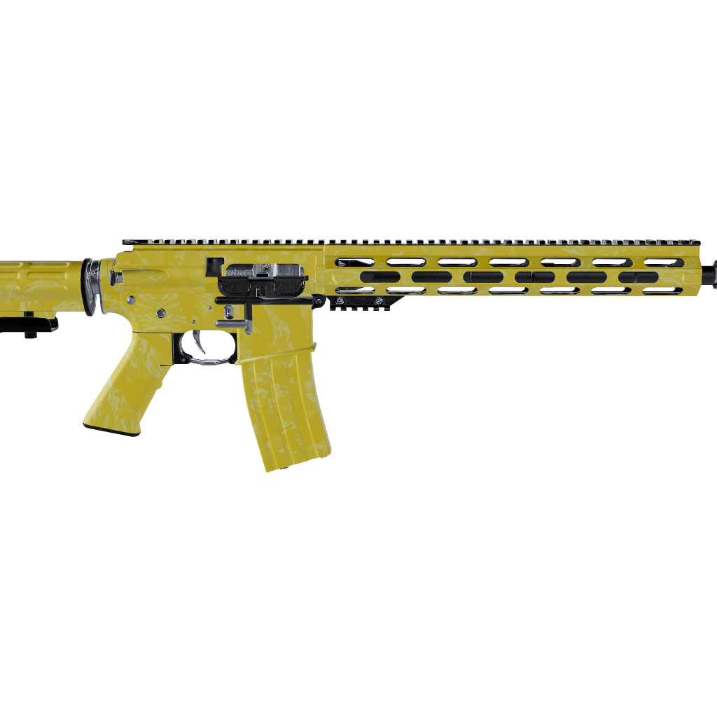 AR 15 Vietnam Tiger Stripe Elite Yellow Gun Skin