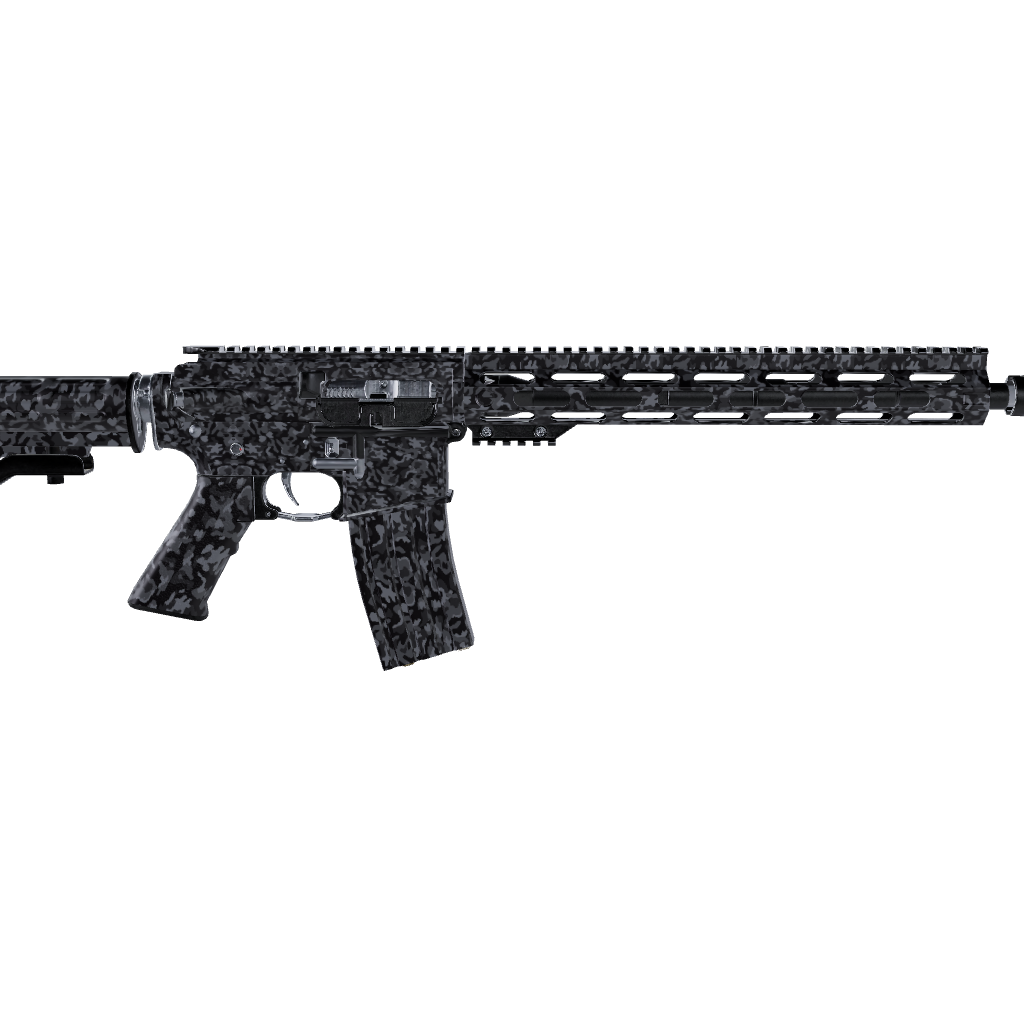 AR 15 Cumulus Midnight Camo Gun Skin