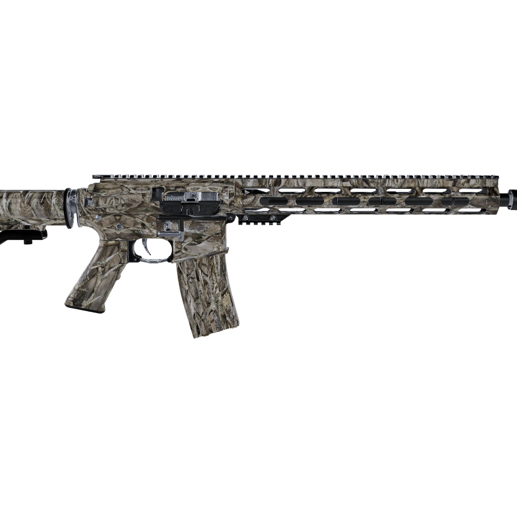 AR 15 Nature Lifeless Woods Buck Skull Camo Gun Skin