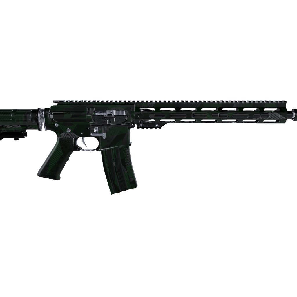 AR 15 Trigon Elite Green Gun Skin