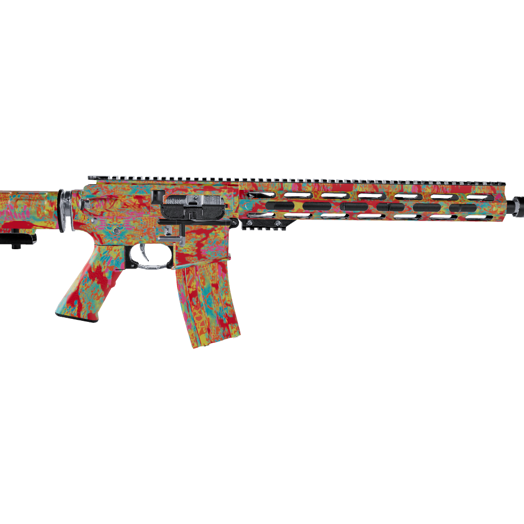 AR 15 Kryptek Obskura Loki Camo Gun Skin Vinyl Wrap