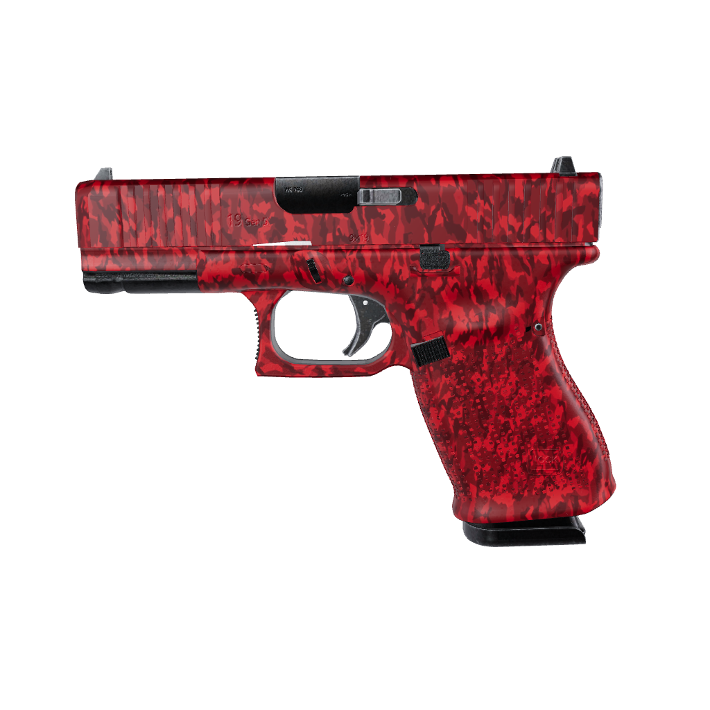 Pistol & Revolver Erratic Elite Red Camo Gun Skin