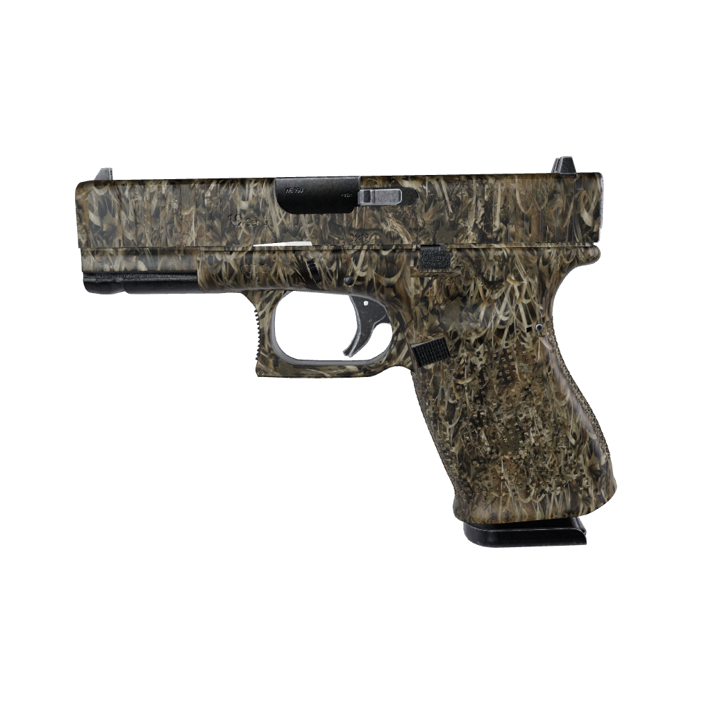 Pistol & Revolver Nature Grassland Camo Gun Skin