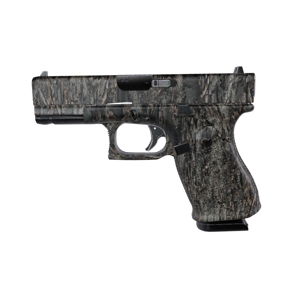 Pistol & Revolver Nature Mossy Woodland Camo Gun Skin