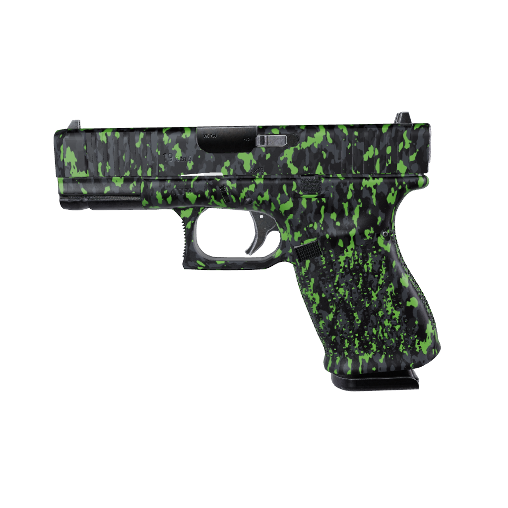 Pistol & Revolver Cumulus Metro Green Camo Gun Skin