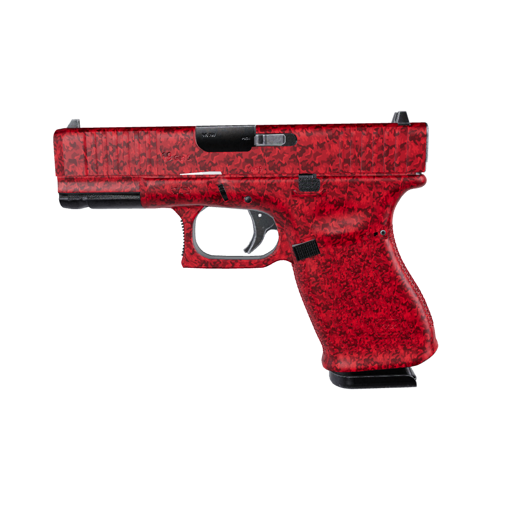 Pistol & Revolver Classic Elite Red Camo Gun Skin