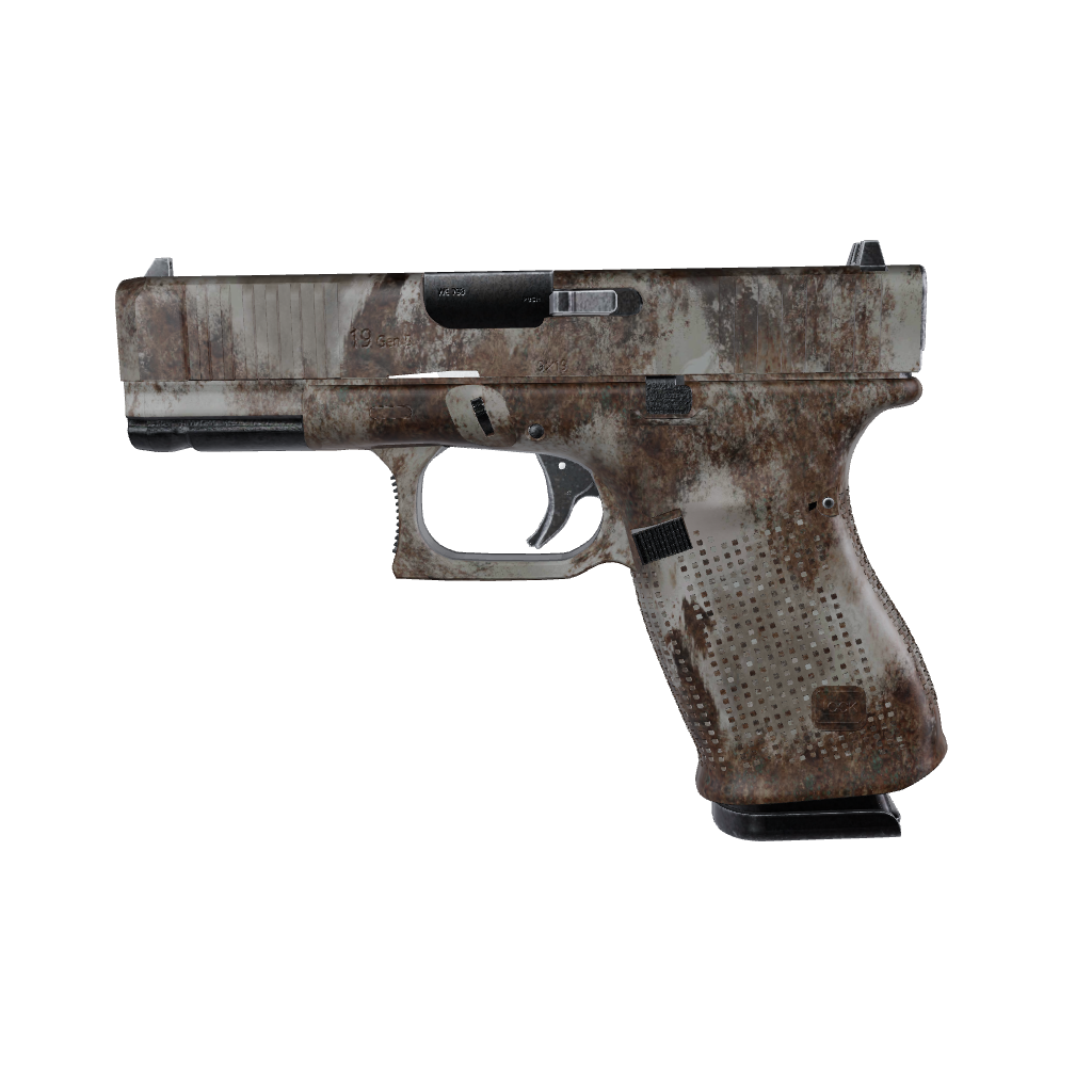 Pistol & Revolver Rust White Gun Skin