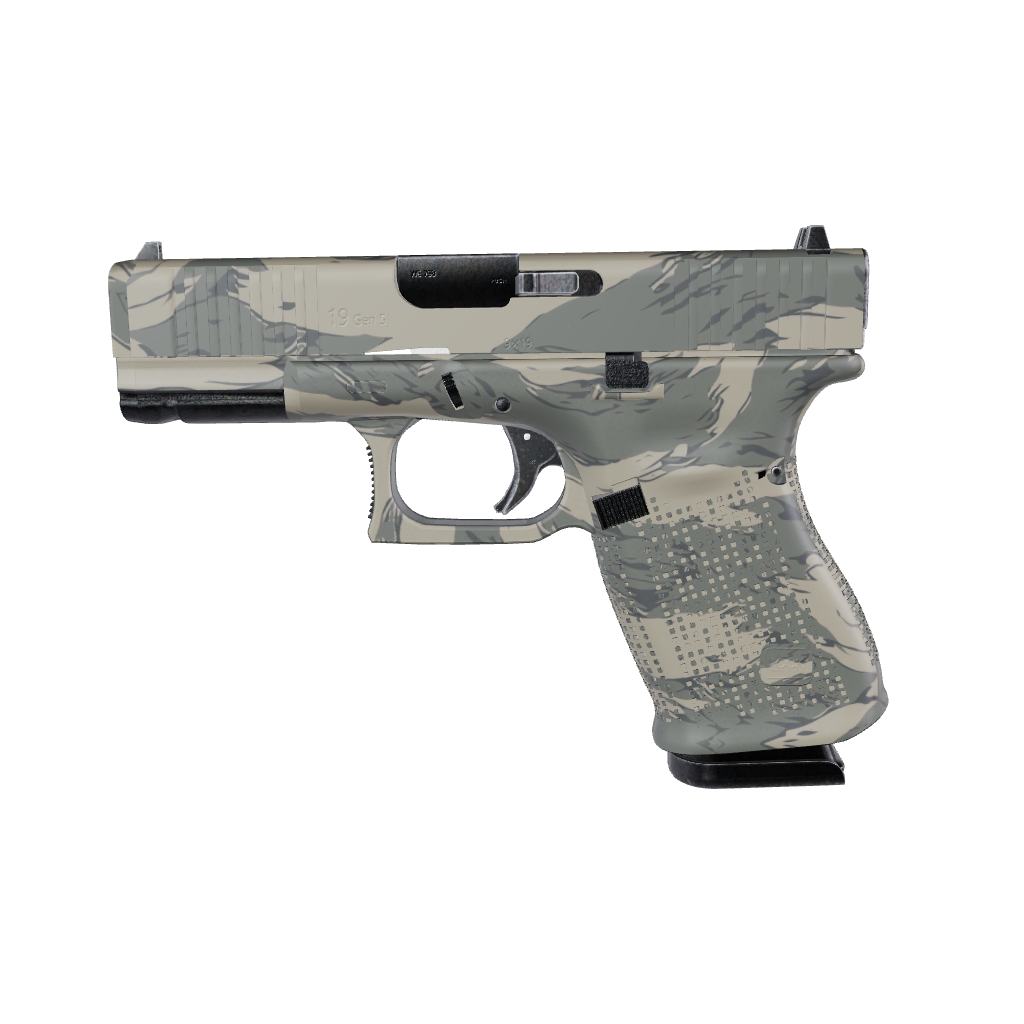 Pistol & Revolver Shredded Army Camo Gun Skin