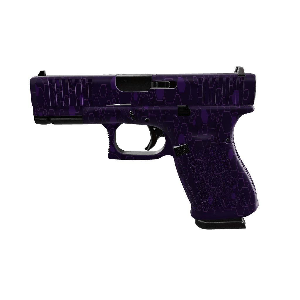 Pistol & Revolver Hex DNA Elite Purple Gun Skin