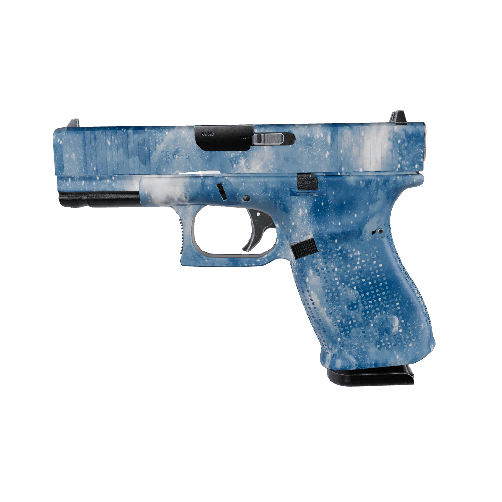 Pistol & Revolver Galaxy Light Blue Gun Skin