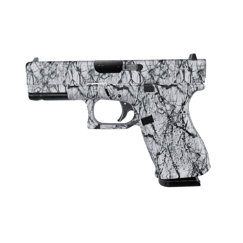 Pistol & Revolver Substrate Snow Stalker Camo Gun Skin