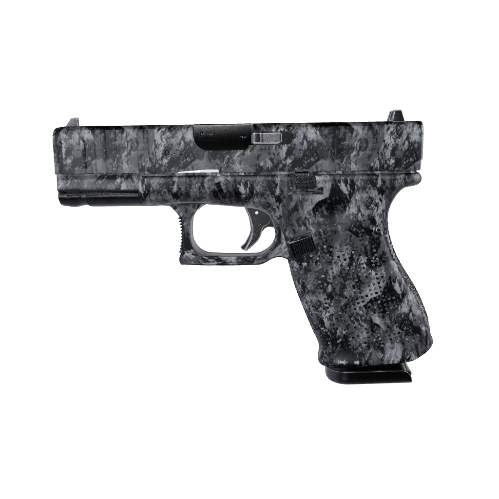 Pistol & Revolver Substrate Steel Camo Gun Skin