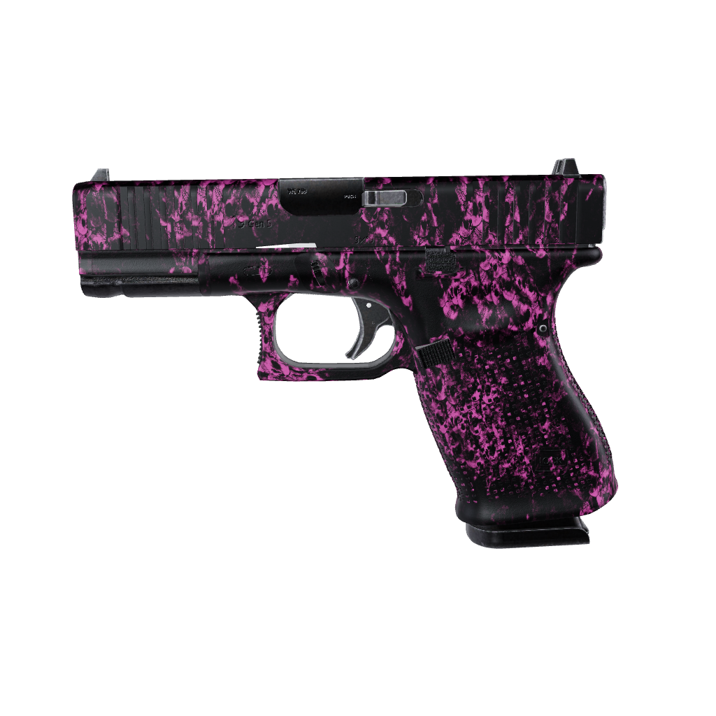 Pistol & Revolver Skull Pink Gun Skin