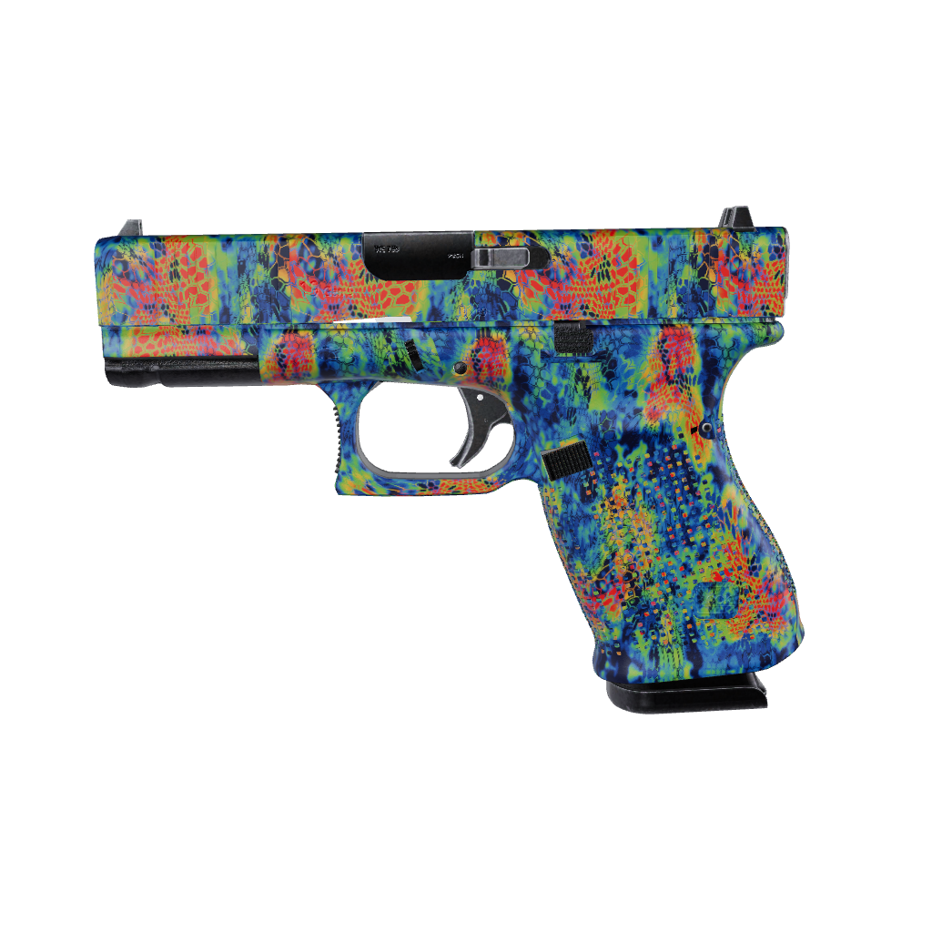 Pistol & Revolver Kryptek Thermal Camo Gun Skin