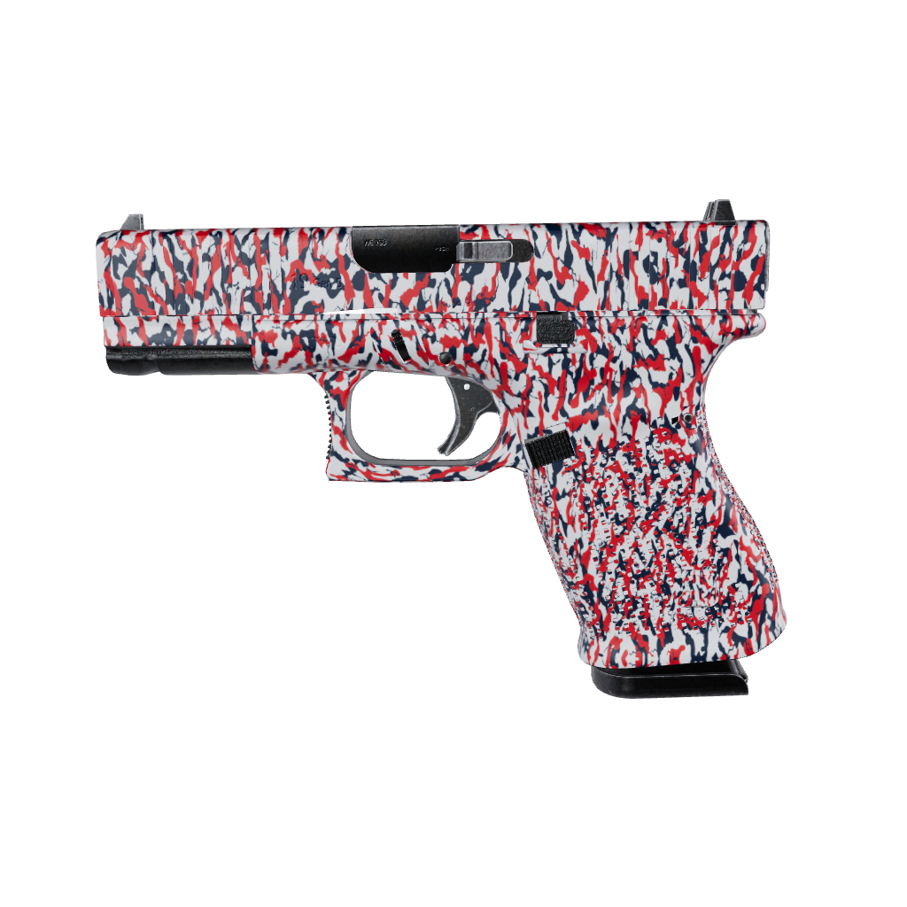 Pistol & Revolver Ragged America Camo Gun Skin