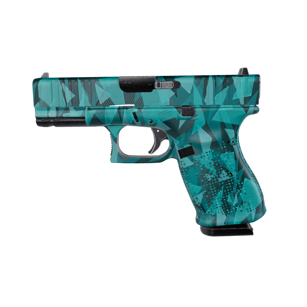 Pistol & Revolver Trigon Elite Tiffany Blue Gun Skin