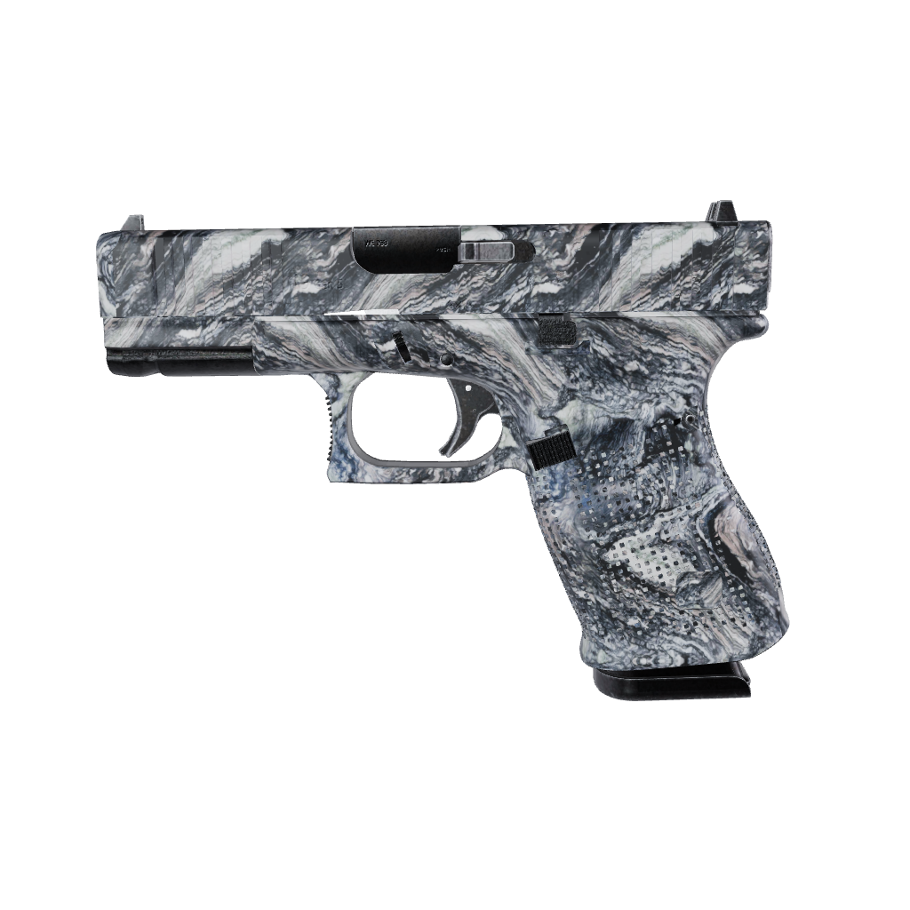 Pistol & Revolver Stone Typhoon Gray Granite Gun Skin