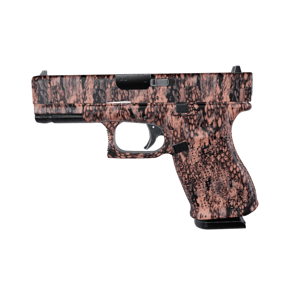 Pistol & Revolver Pulse Coral Camo Gun Skin