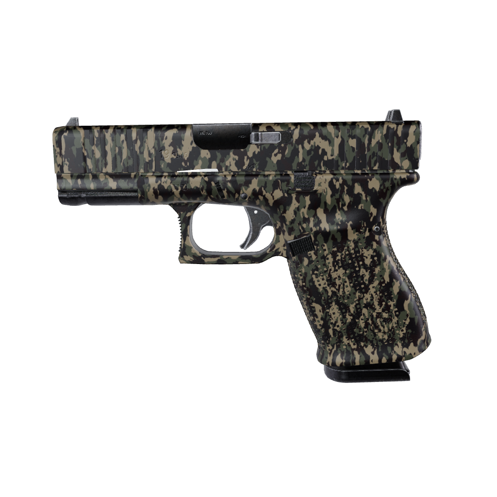 Pistol & Revolver Cumulus Militant Blood Camo Gun Skin