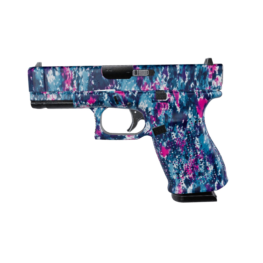 Pistol & Revolver Tie Dye Teen Spirit Gun Skin