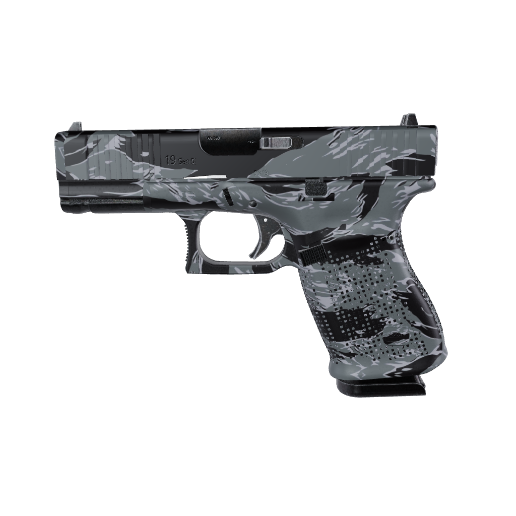 Pistol & Revolver Shredded Urban Night Camo Gun Skin