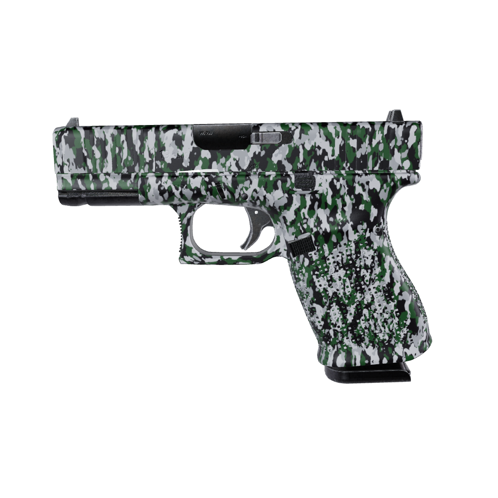 Pistol & Revolver Cumulus Green Tiger Camo Gun Skin