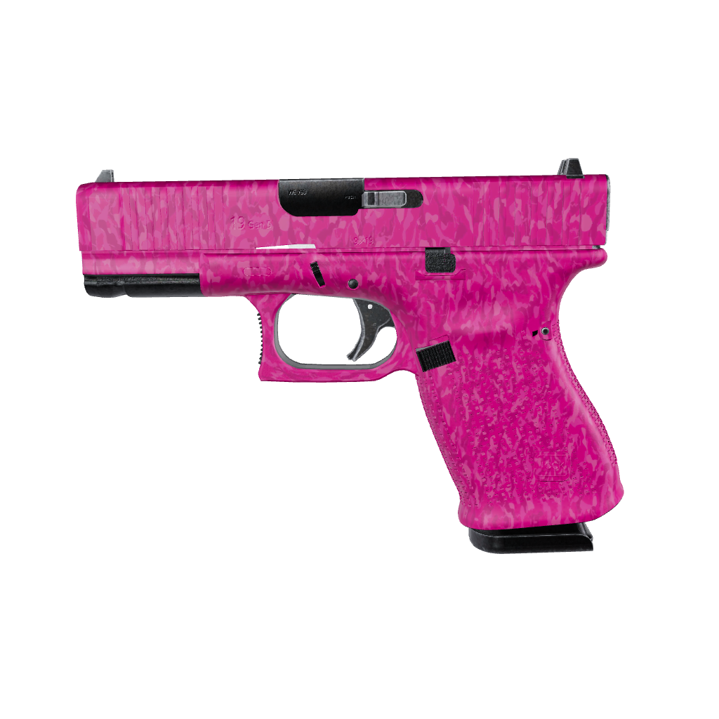 Pistol & Revolver Ragged Elite Magenta Camo Gun Skin