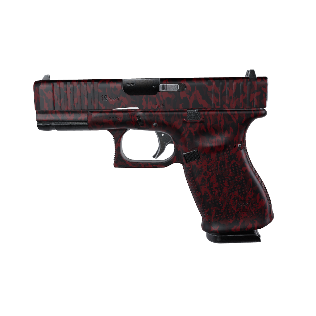 Pistol & Revolver Erratic Vampire Red Camo Gun Skin