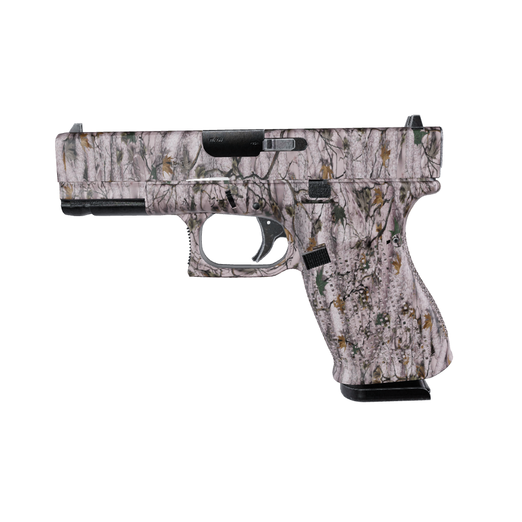 Pistol & Revolver Nature Pink Forest Camo Gun Skin