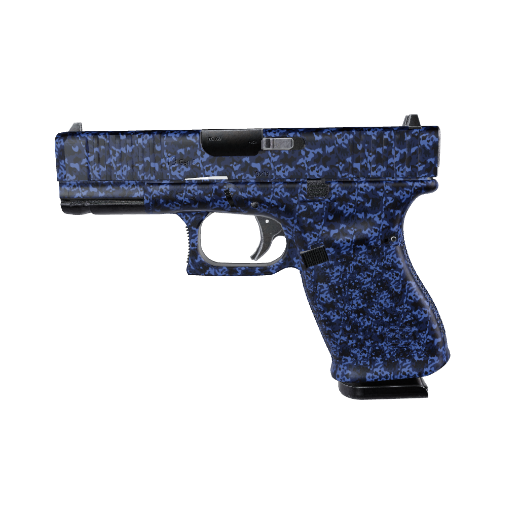 Pistol & Revolver Cumulus Blue Midnight Camo Gun Skin