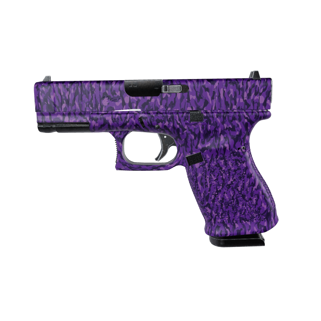 Pistol & Revolver Ragged Elite Purple Camo Gun Skin