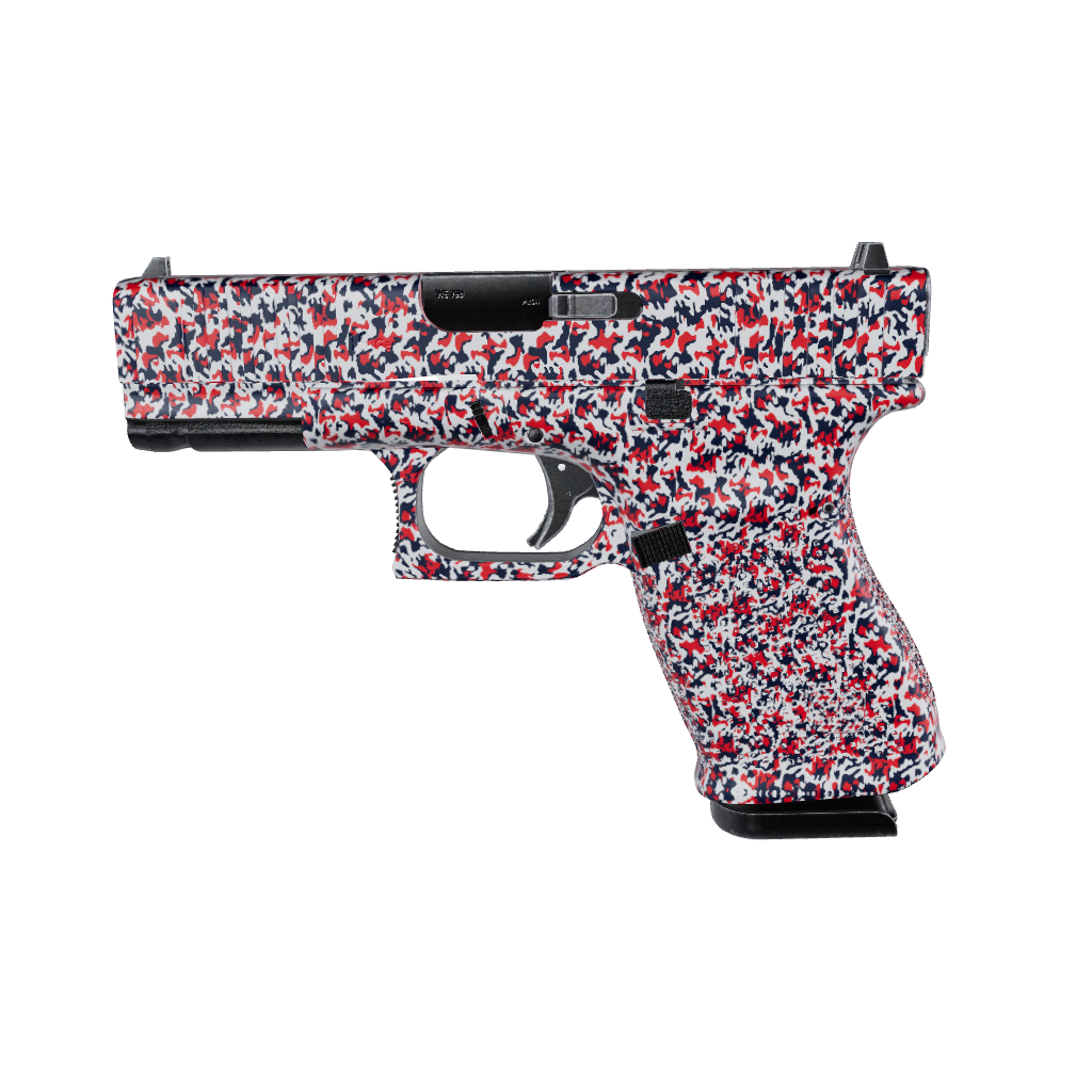 Pistol & Revolver Classic America Camo Gun Skin Vinyl Wrap