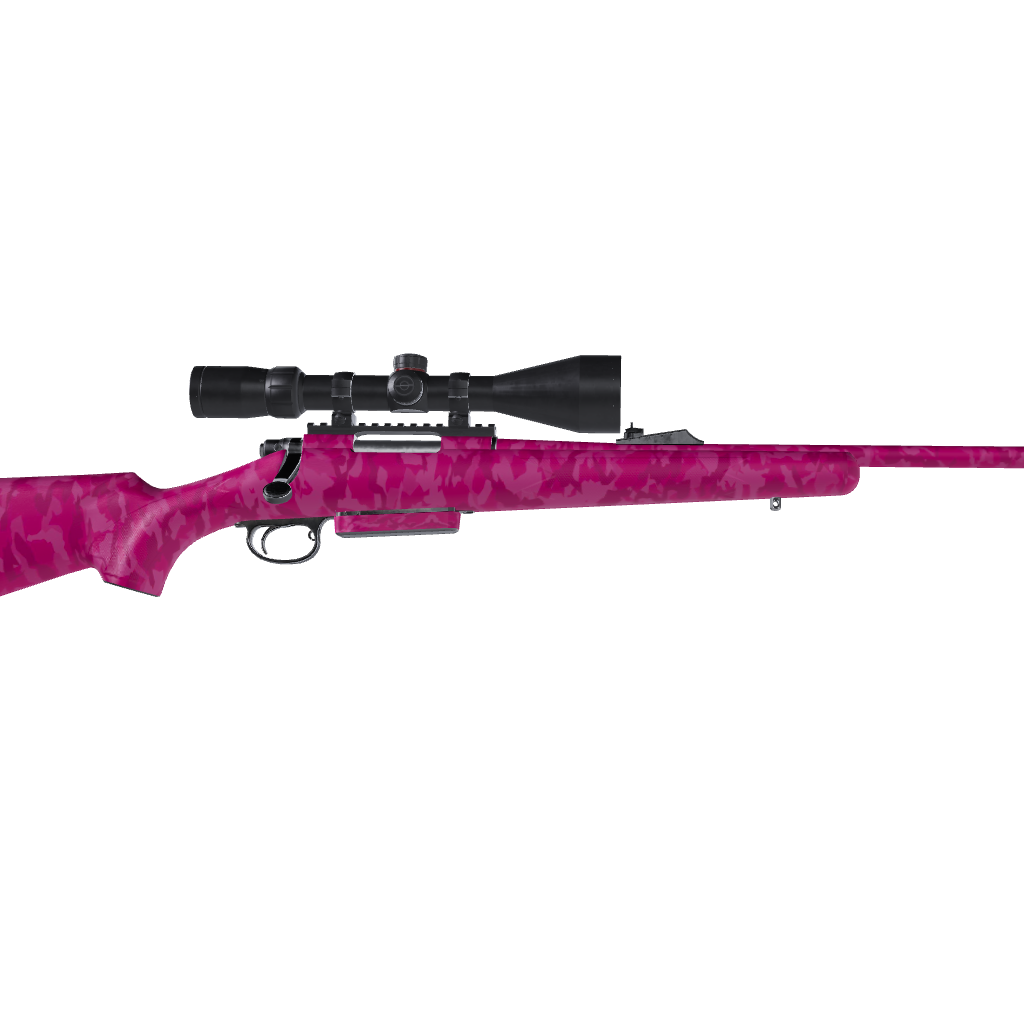 Rifle Erratic Elite Magenta Camo Gun Skin Vinyl Wrap